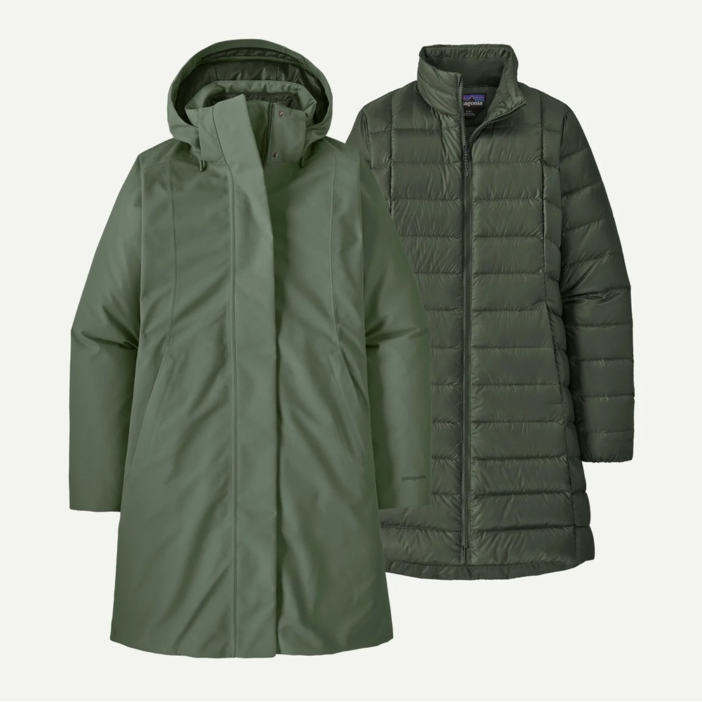 Patagonia Women's Tres 3-in-1 Parka green